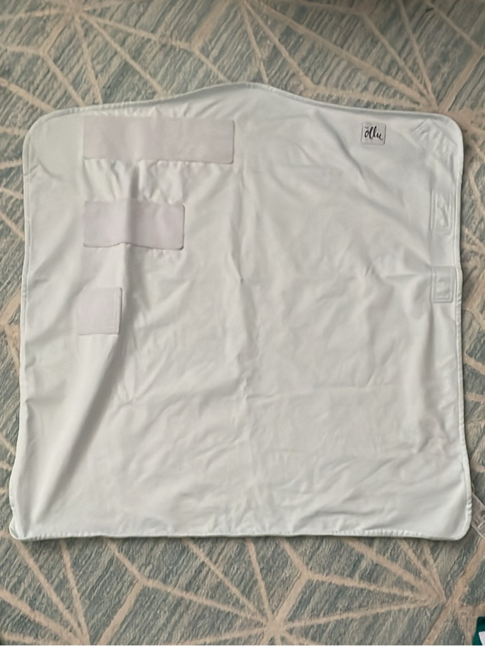 Ollie Mint Green swaddle